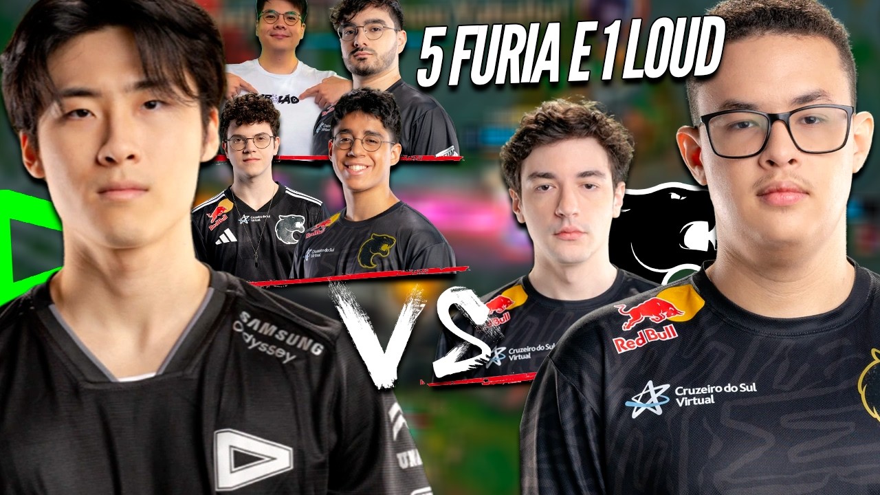 LOUD BULL e ESA vs AYU e JOJO, TUTSZ, TATU e GUIGO - TREINO FIRST STAND 2026