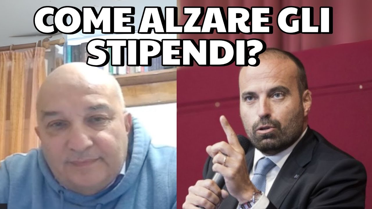CONFRONTO L. MARATTIN - S. BRUSCO : COME ALZARE gli STIPENDI in ITALIA?