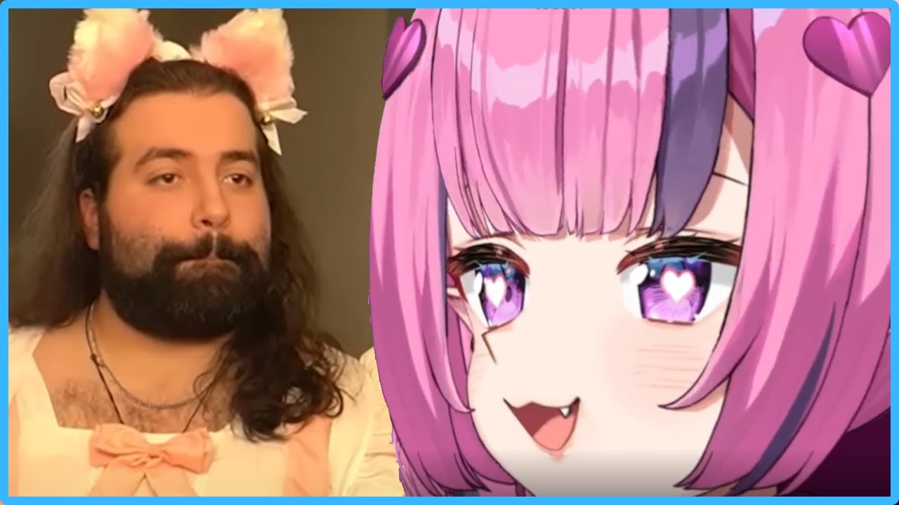 Ironmouse reacts to maid Koefficient ahegao