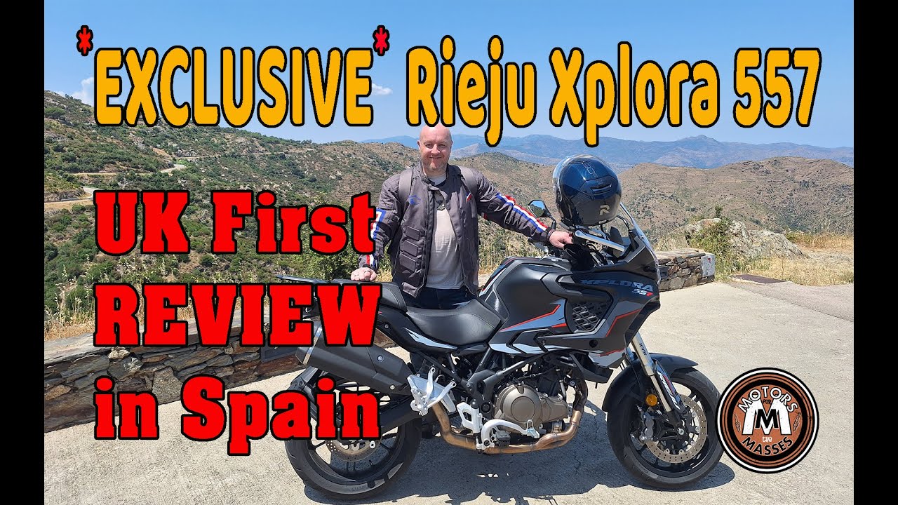 *EXCLUSIVE* Rieju Xplora 557 UK First Review, in SPAIN