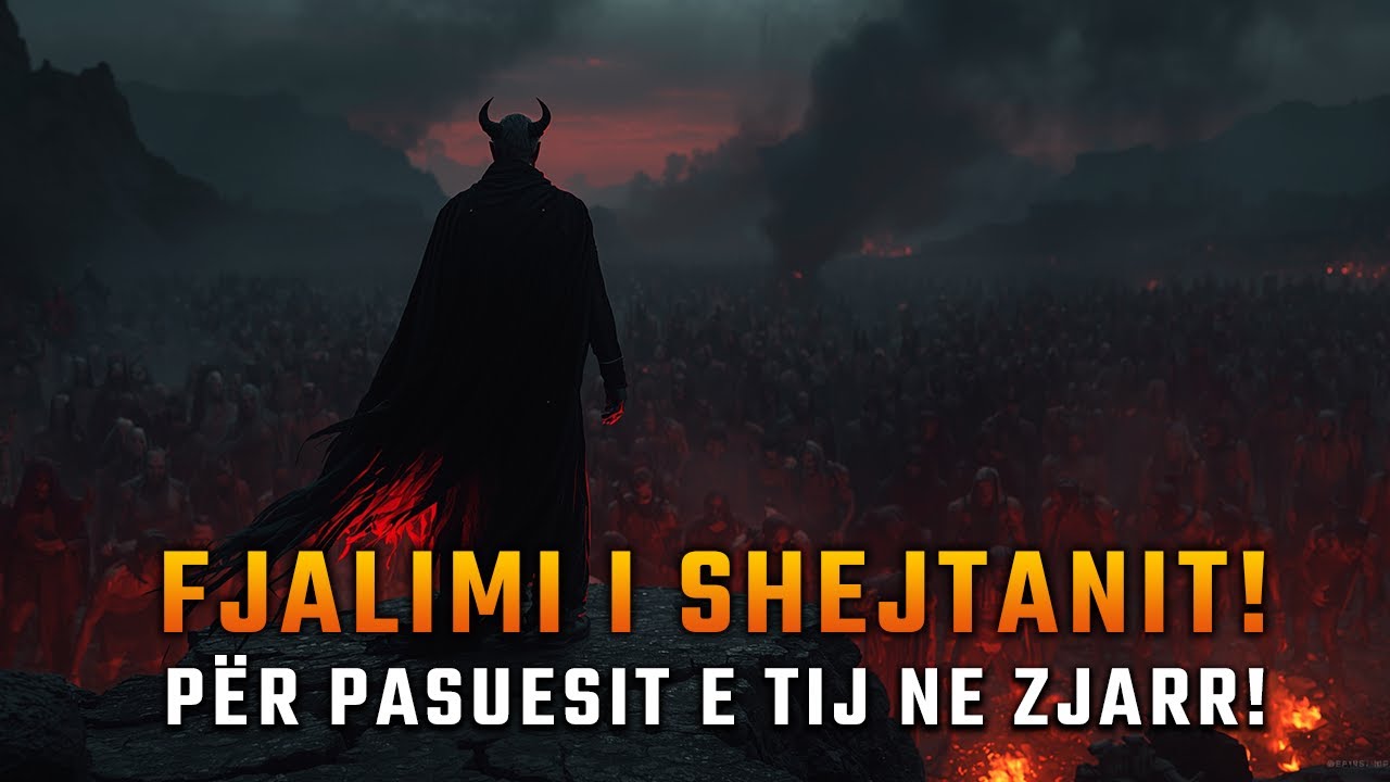 Shejtani pasuesve te tij do t'ju mbaj fjalim mjerimi duke qenë në zjarr