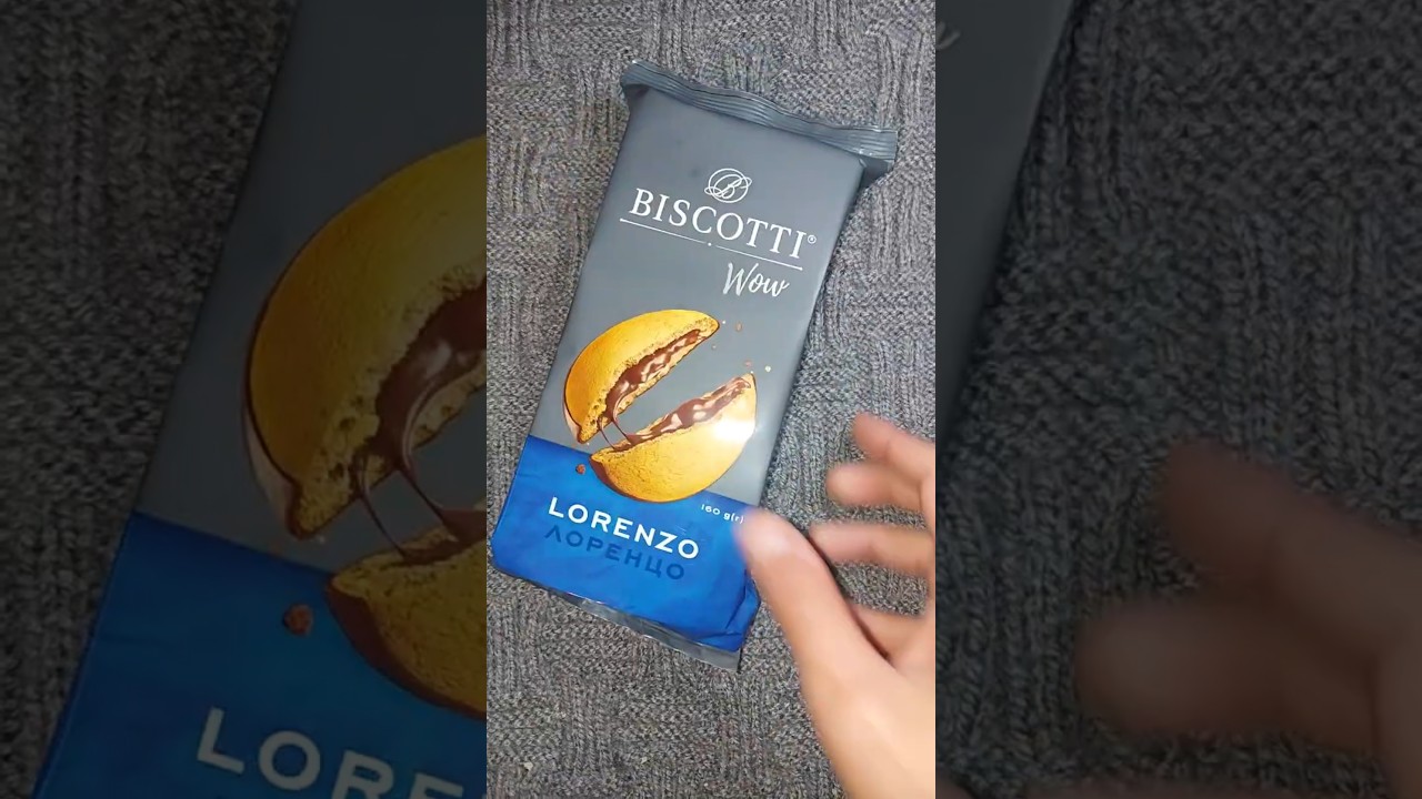 🤩Chocolate Cream Explosion- Biscotti Lorenxo cookies unboxing🇺🇦🍪🍫