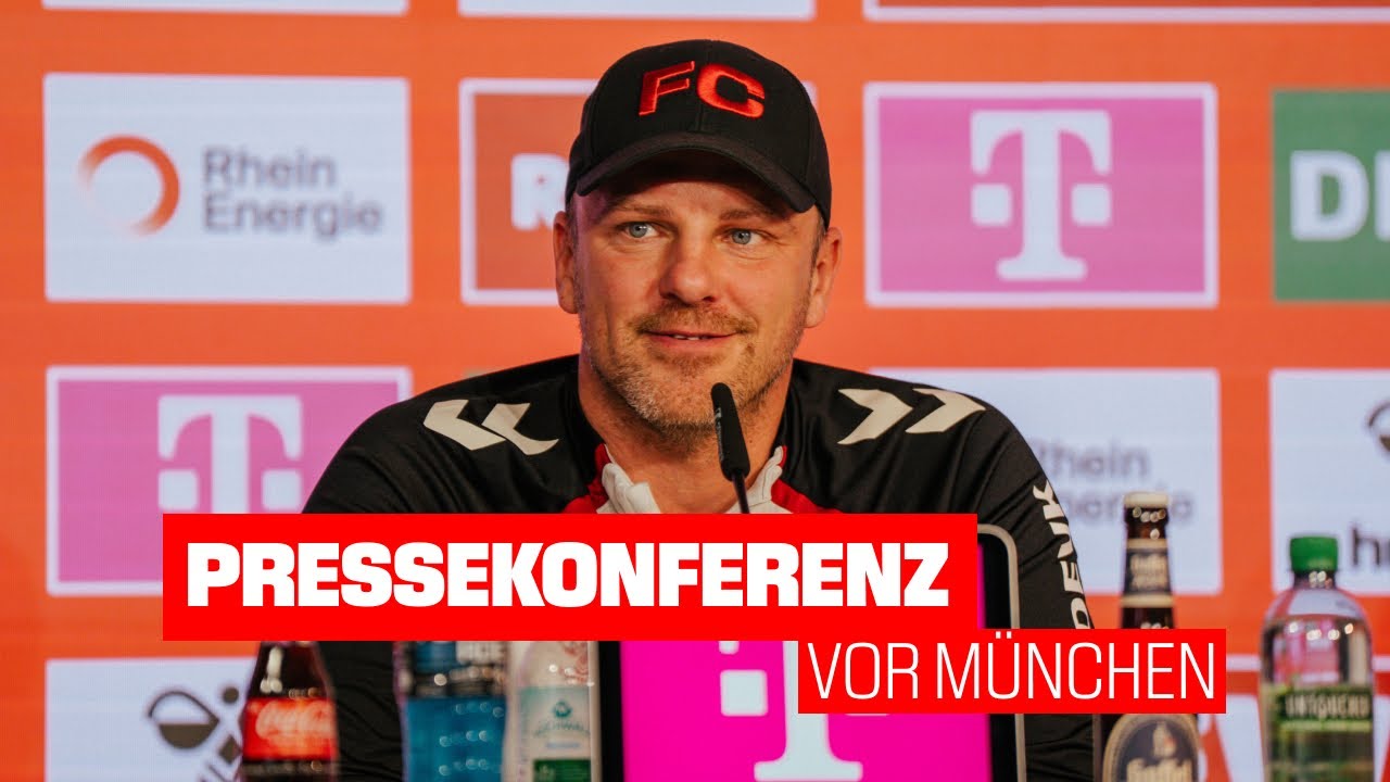 Pressekonferenz vor München | 1. FC Köln