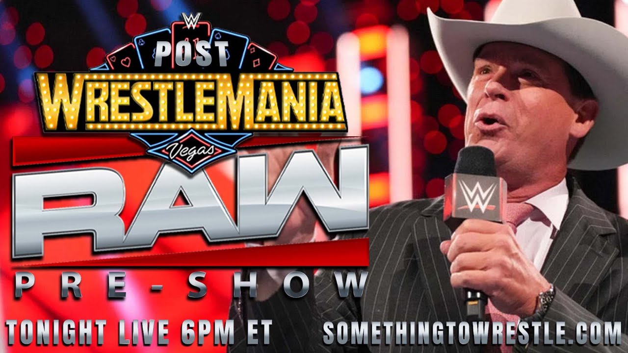 JBL's *LIVE* POST WRESTLEMANIA RAW PRE-SHOW