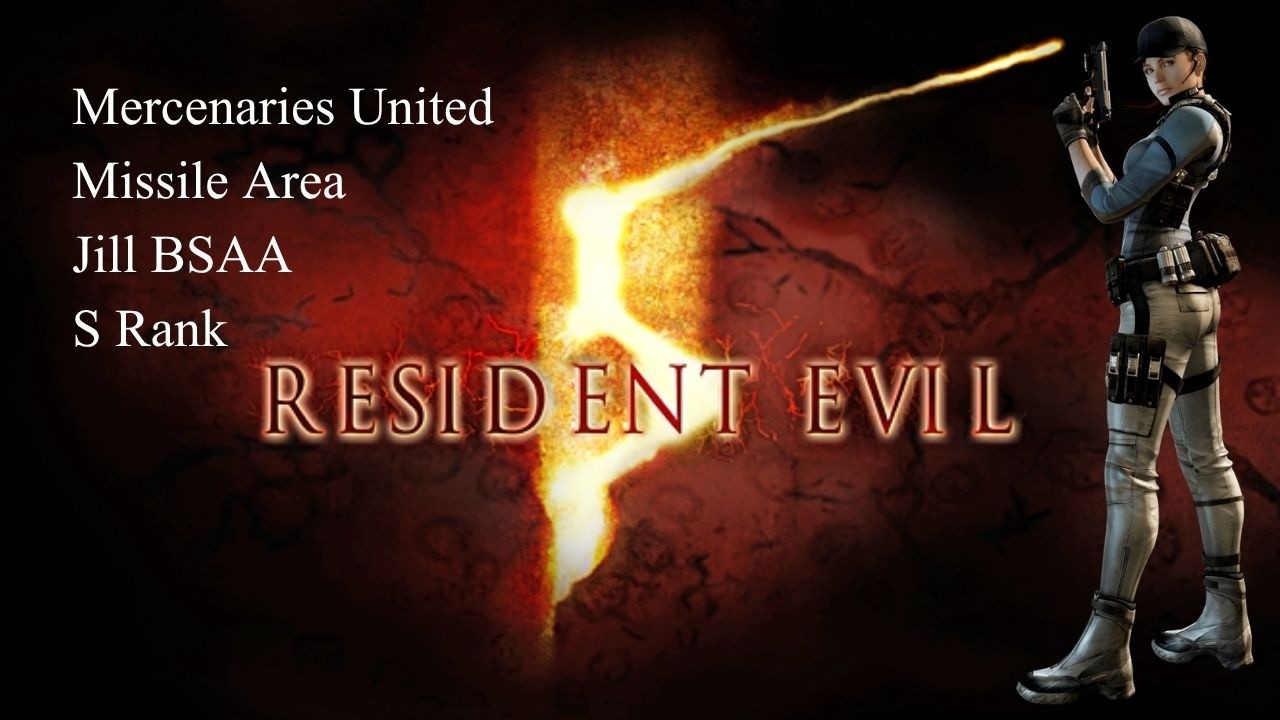 Resident Evil 5 Mercenaries United Missile Area Jill BSAA