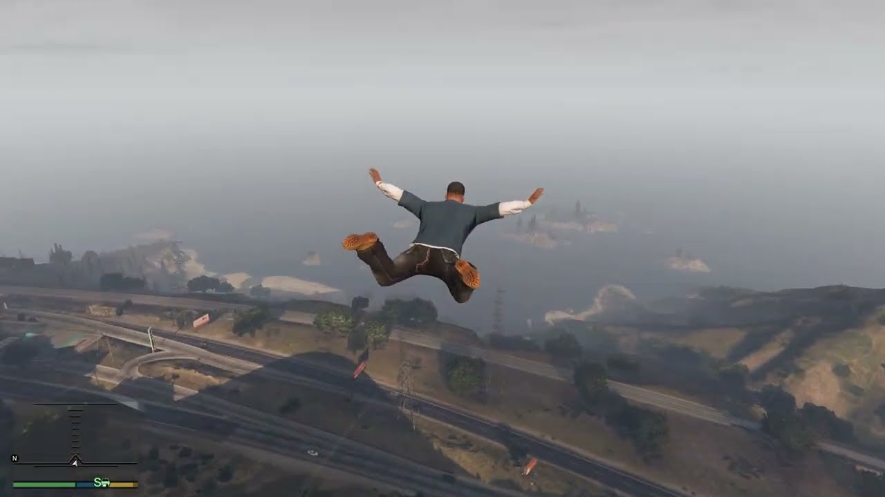 GTA 5 - This Skyfall Death Was Unavoidable 💀🤣