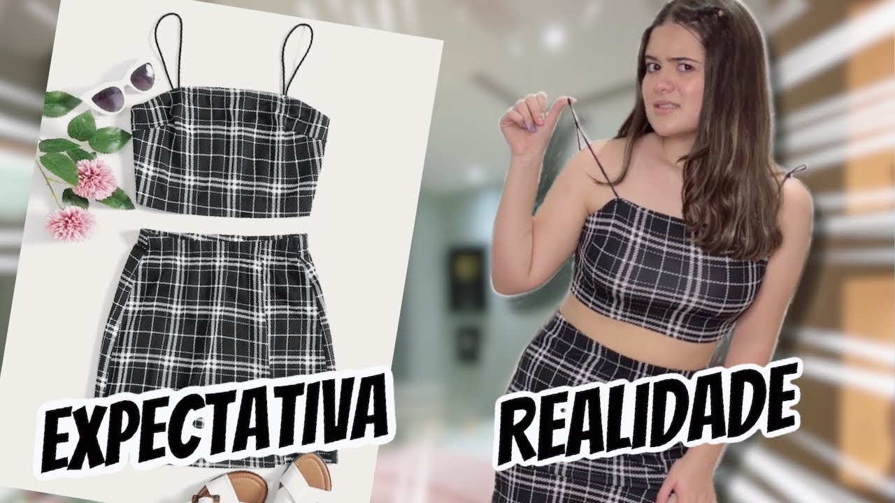 PROVANDO ROUPAS DA SHEIN - 50% DEU ERRADO!
