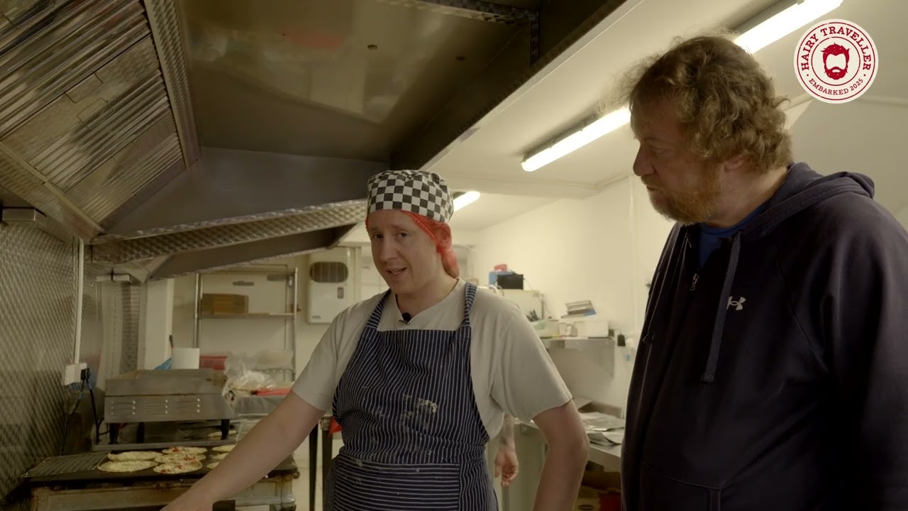 Hairy Traveller Learns All About Staffordshire Oatcakes