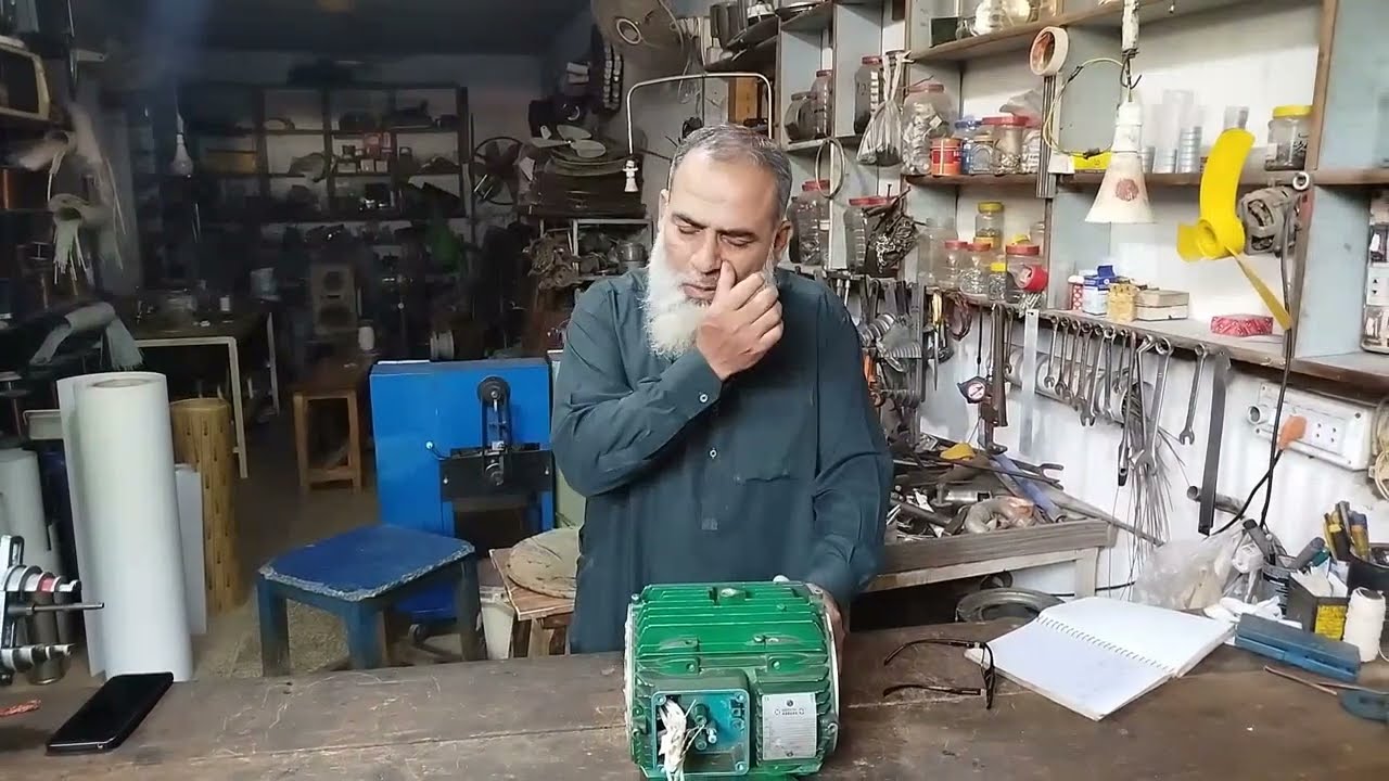 Перемотка трёхфазного двигателя 5 л.с., 2900 об./мин | Ideal Electrical