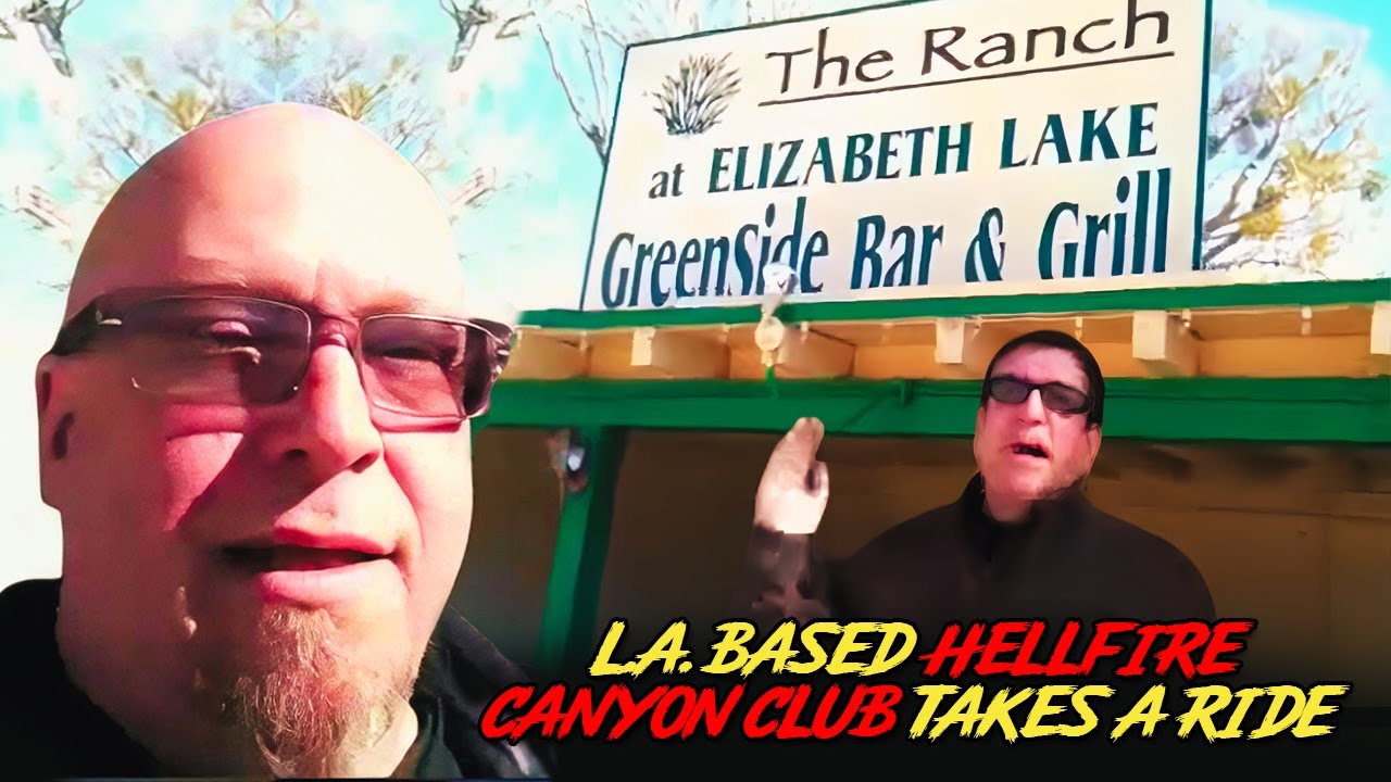 Los Angeles based HFFC Hellfire canyon club takes a ride