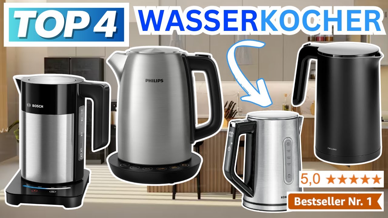 Beste WASSERKOCHER (Testsieger 2026) | Top 4 Wasserkocher Vergleich