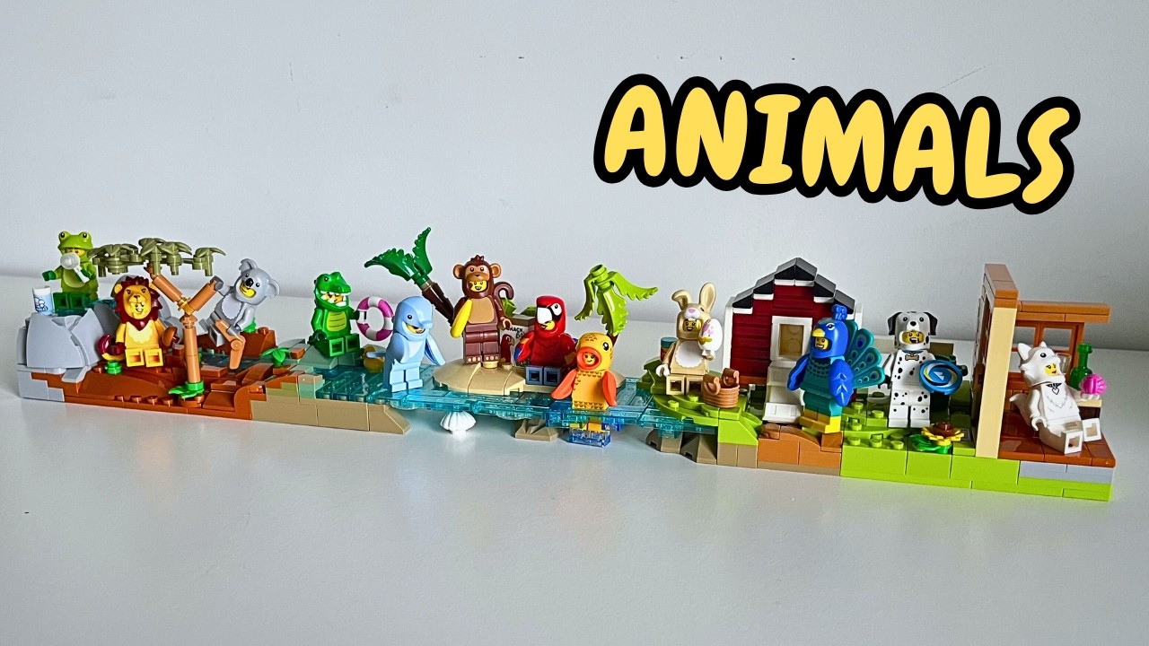 The Ultimate LEGO Animals Display