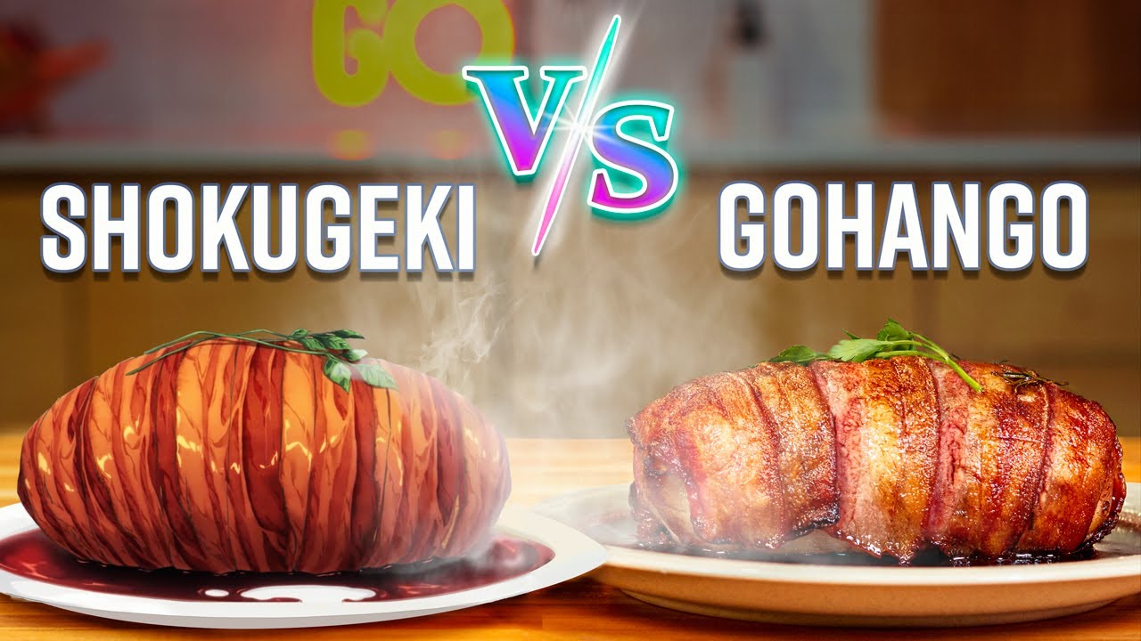 BACON RECHEADO DE BATATA DO FOOD WARS!  | GOHANCOOK