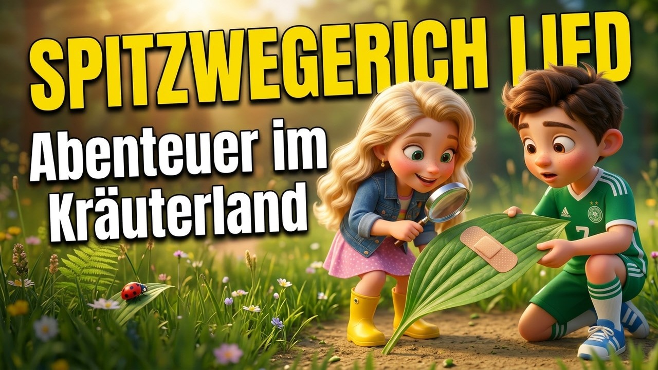 Das Wiesen-Pflaster: Spitzwegerich-Lied 🩹🌿 | Abenteuer im Kr&auml;uterland