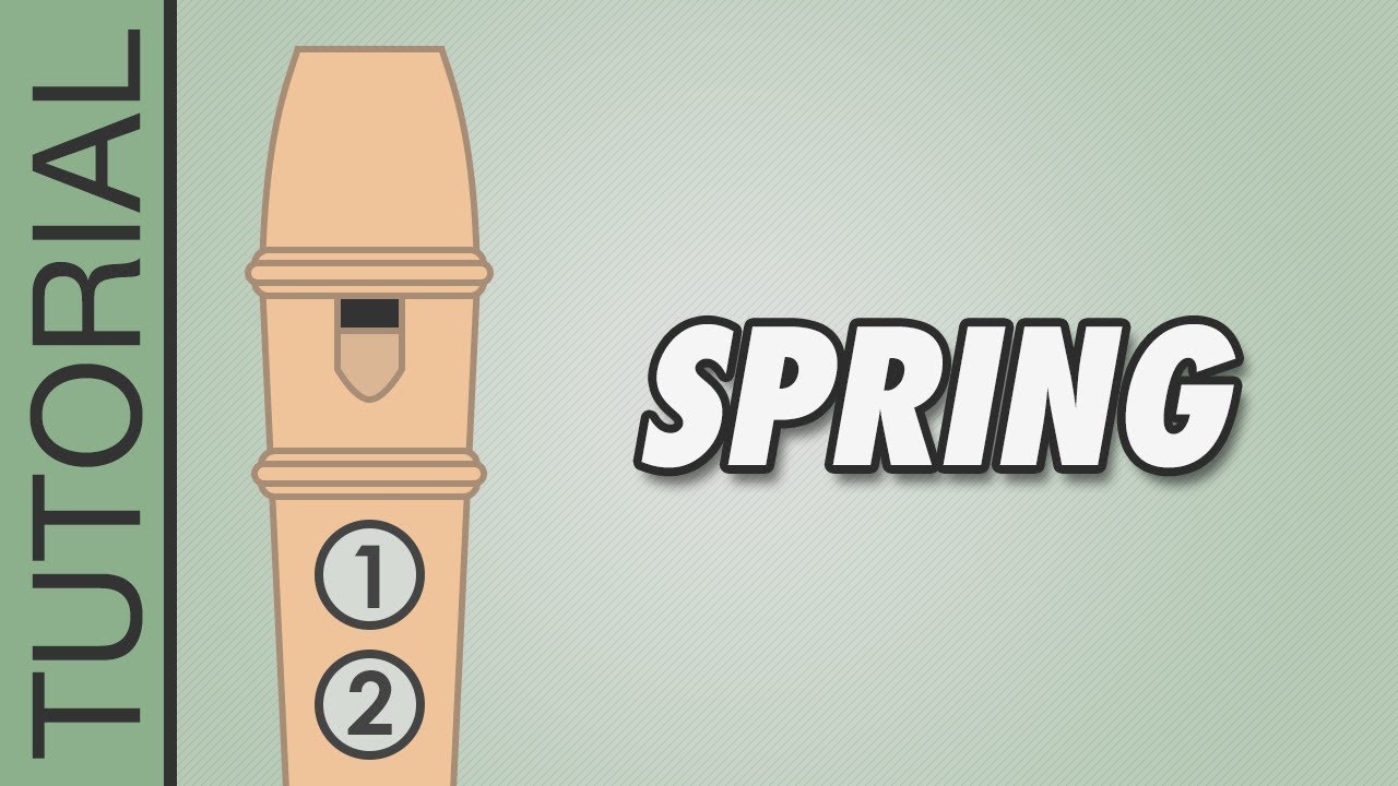 Vivaldi - Spring - Recorder Tutorial