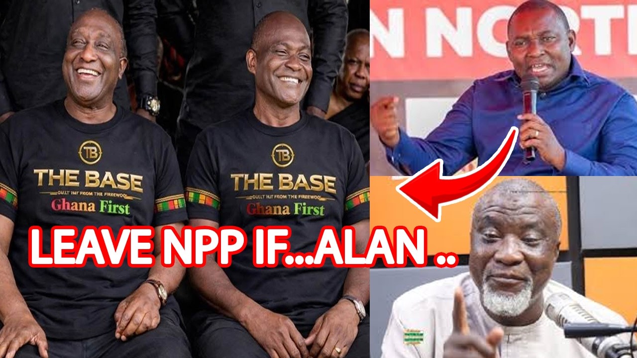Just In! Alan Cash Finally Declare To Join Kennedy If..Leave NPP Before..Alan Boy Wârn &Advise Ken