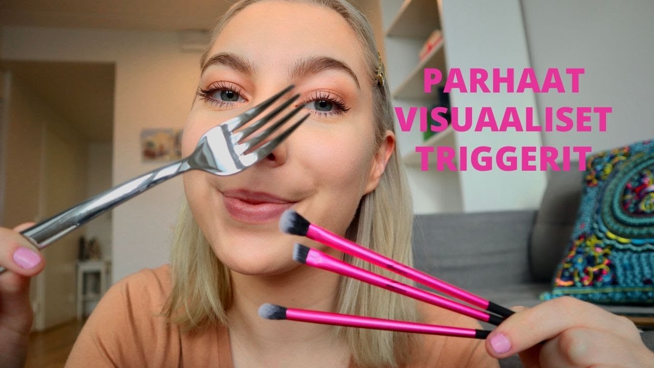 ASMR SUOMI - Rentouttavimmat visuaaliset triggerit 😴 Nukahdat heti
