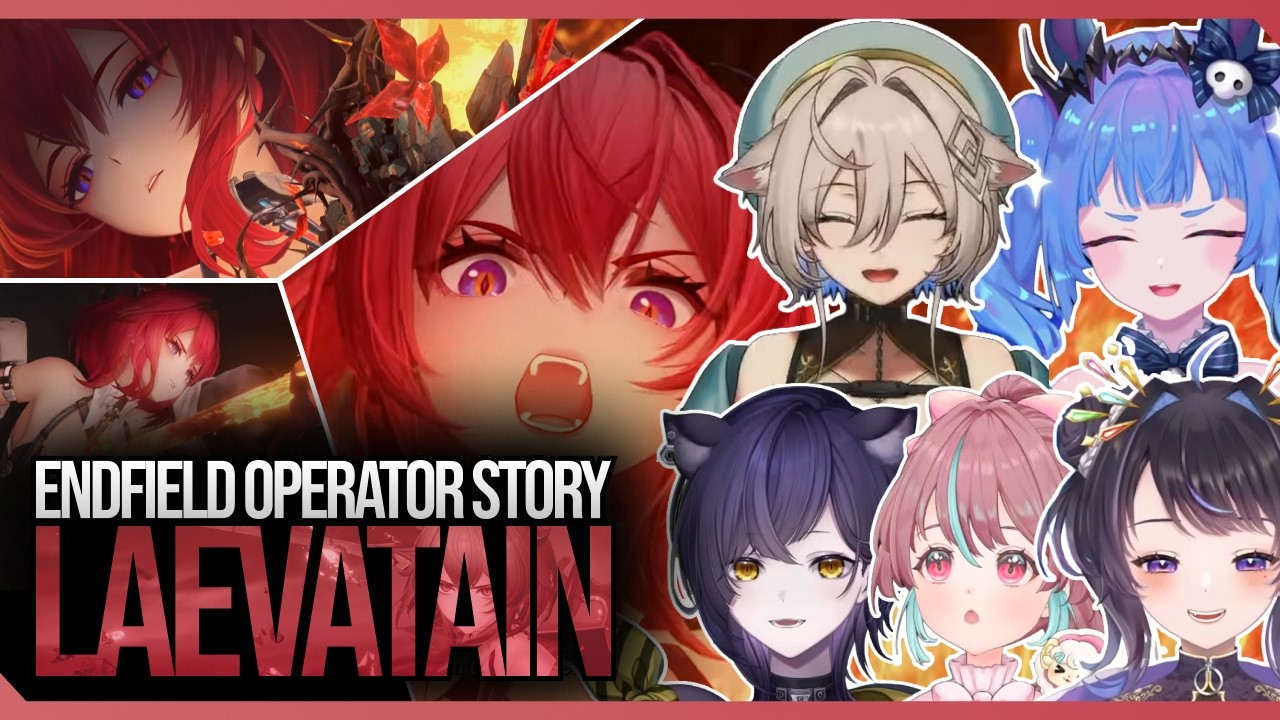 JP VTubers React To Endfield's HOTTEST Operator| Arknights: Endfield Operator Story: Laevatain