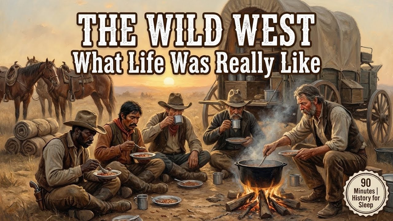 The WILD WEST (What Life Was ACTUALLY Like) | History for Sleep