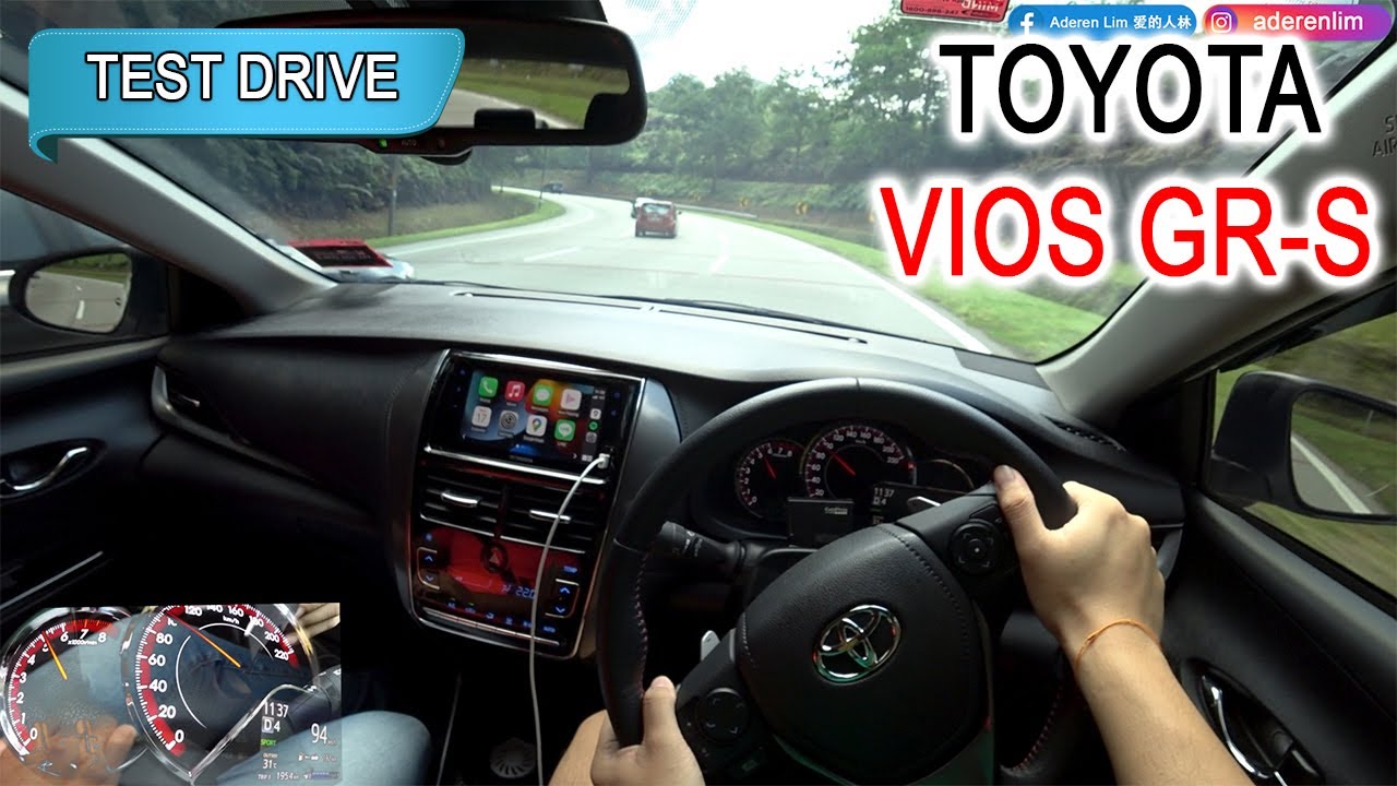 Part 1/2 | 2022 Toyota Vios GR-S | Malaysia #POV [Test Drive] [CC Subtitle]