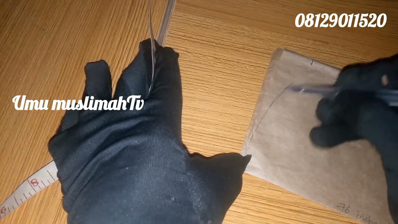 How to cut and sew perfect Egyptian jilbab for beginners.#muslim #beginners #jilbab #worldwide 