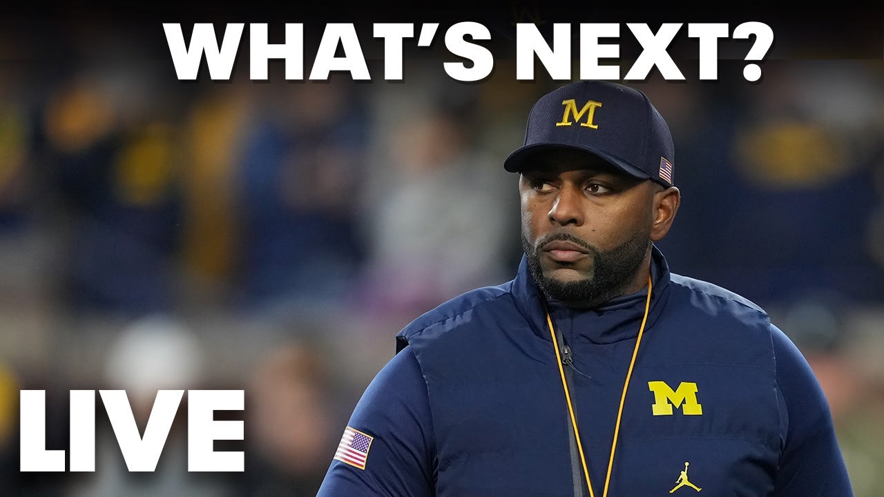 LIVE | What's next for Michigan after disastrous Sherrone Moore firing, arrest