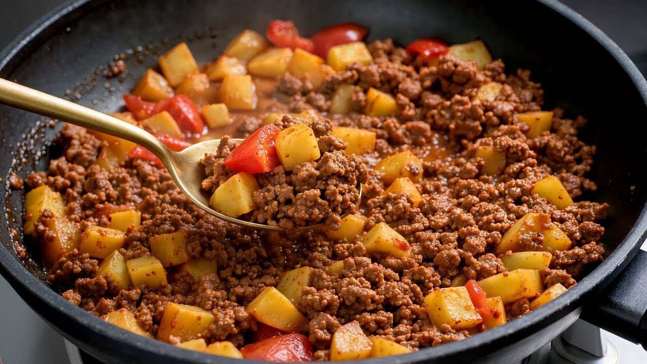 Я готовлю эти блюда из говяжьего фарша очень часто. Легко и вкусно.