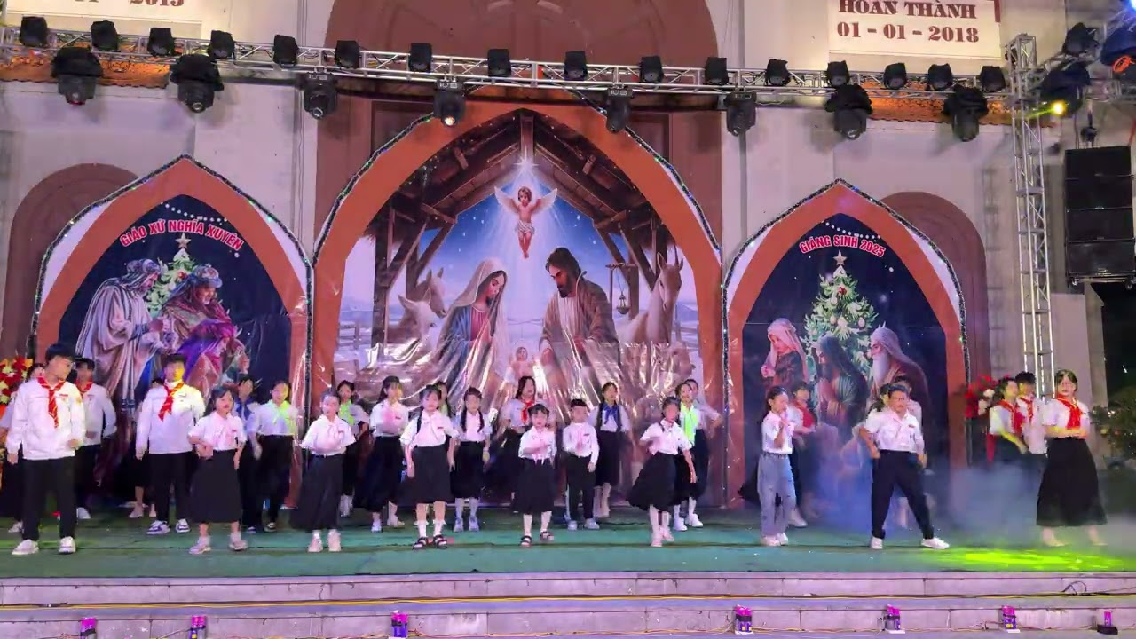 Tiết mục cử điệu: RỘN RÀNG GIÁNG SINH - TNTT XỨ ĐOÀN GIOAN DONBOSCO Giáo xứ Nghĩa Xuyên