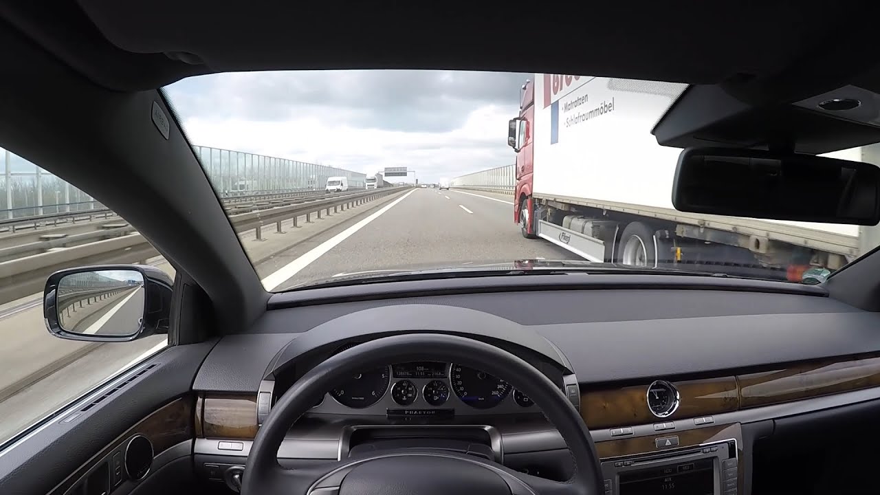 VW Phaeton GP3 3.0 TDI || POV: Stadt, Bundesstraße, Autobahn