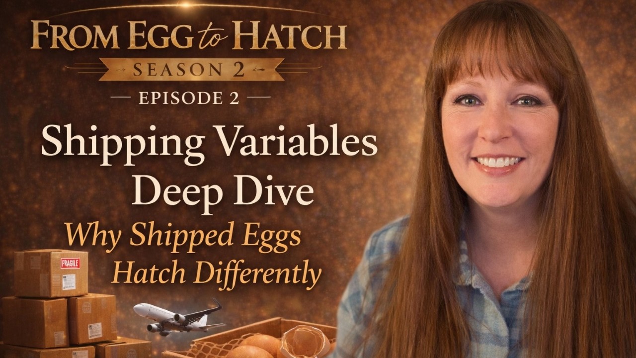 Why Shipped Eggs Have Lower Hatch Rates | Shipping Variables Explained