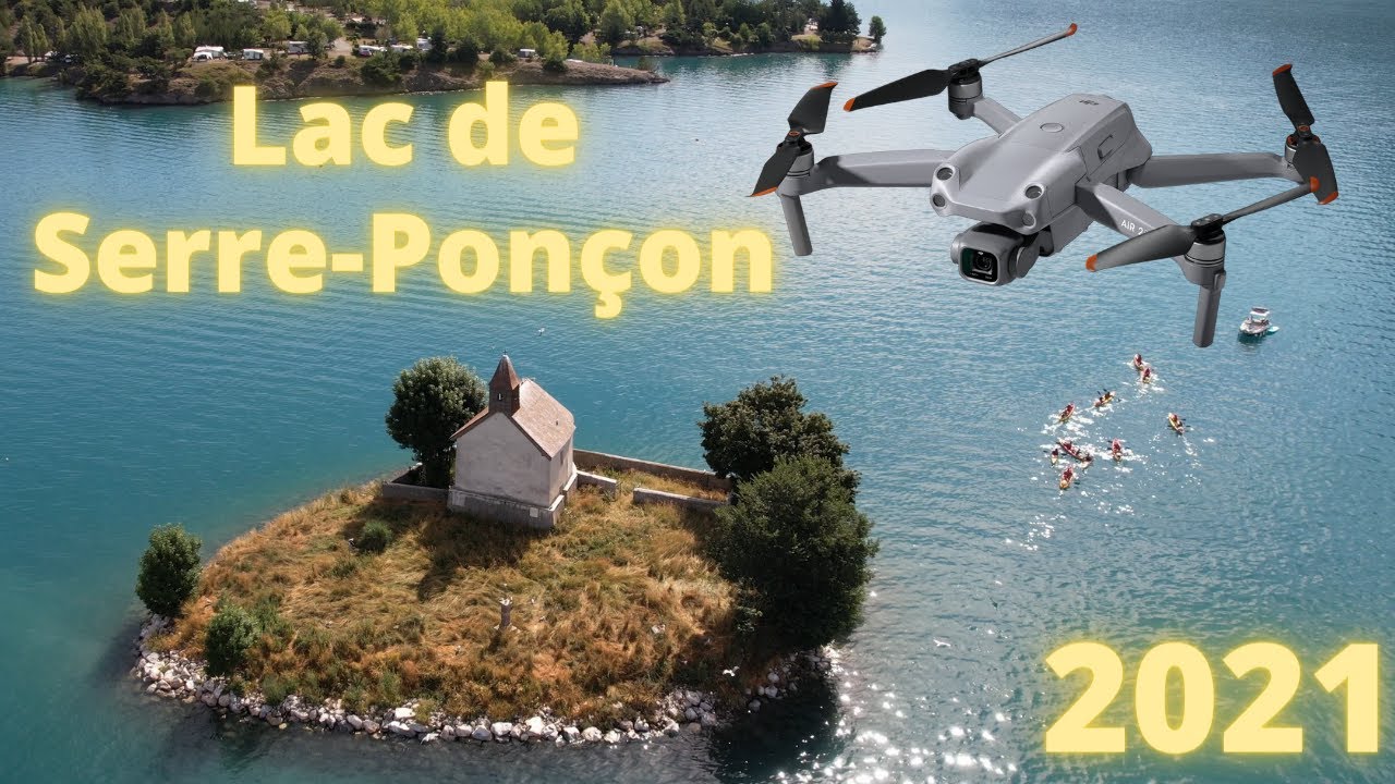 Lac de Serre Ponçon - DRONE 4K