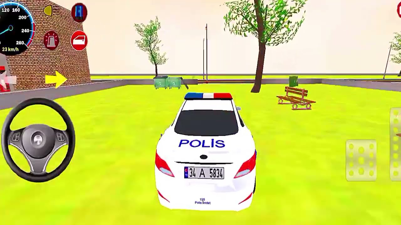 لعبة قيادة سيارات الشرطة - محاكي سيارات الشرطة - رجل الشرطة,,, -Eps 10450