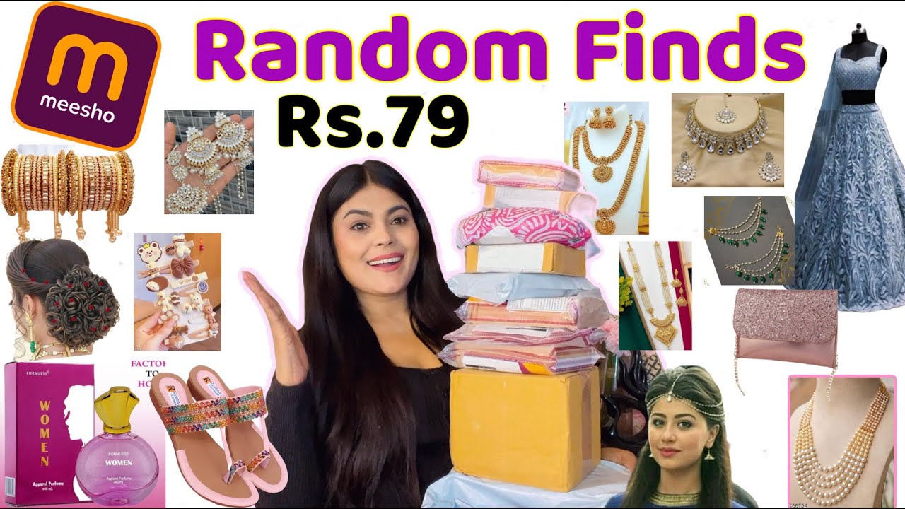 Meesho HUGE* Random Finds || Start Rs.79/- Jewelleries, Hair Accessories and More 🎀🫶🏻