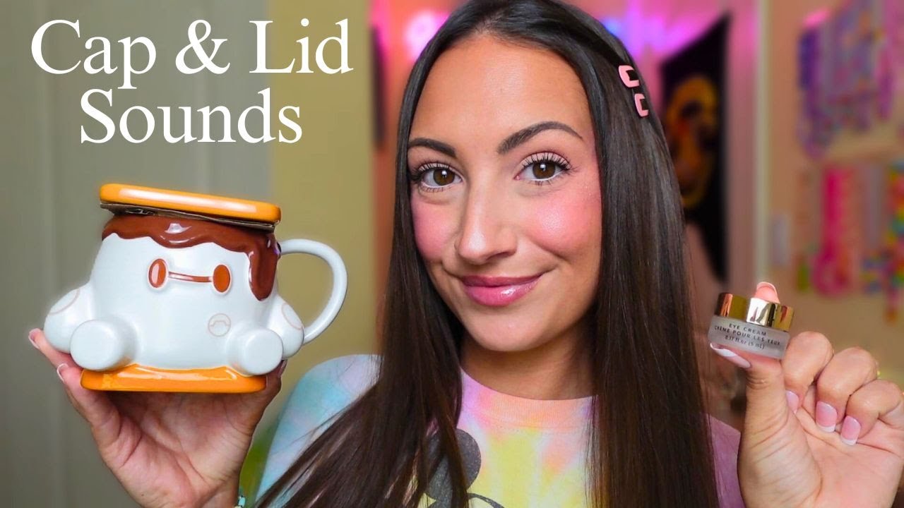 ASMR 1HR Cap & Lid Sounds (with tapping)🫙