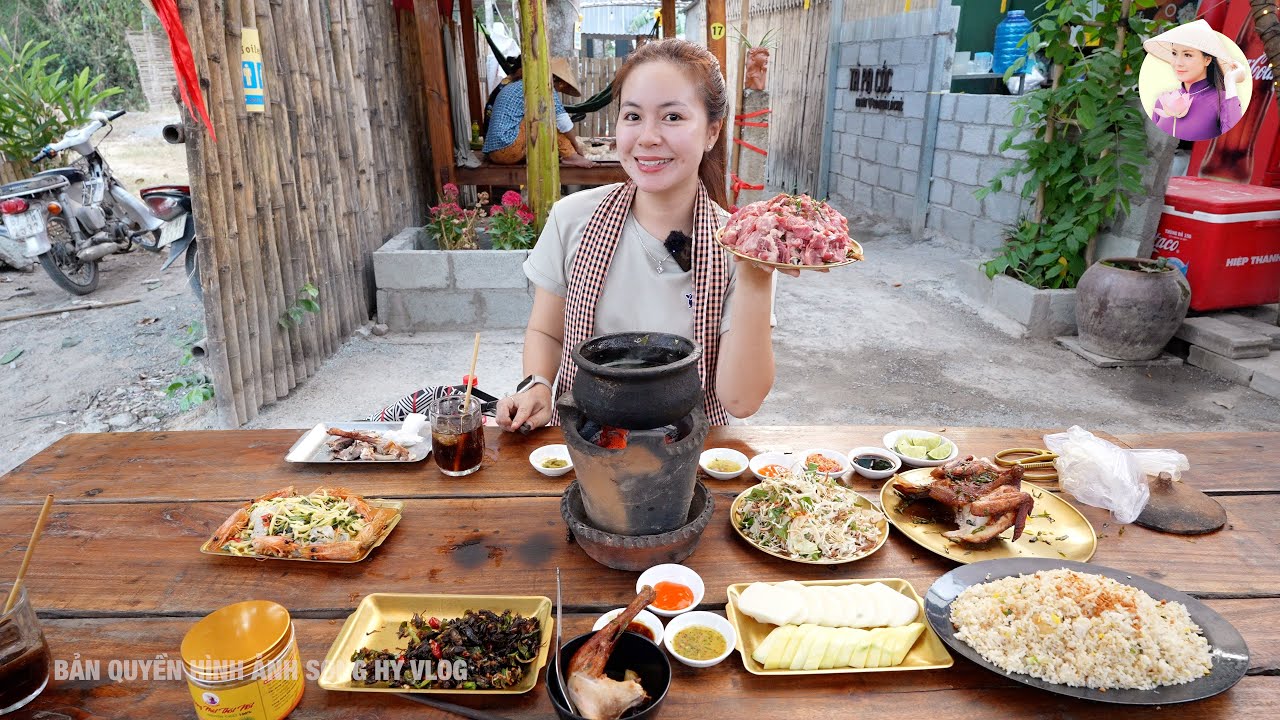 TÀ PẠ CỐC độc đáo với nhiều món đặc sản của bà con Khmer | SHVLOG #494