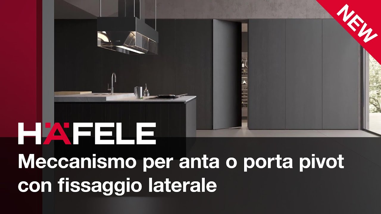 Meccanismo per porta/anta pivot, movimento 