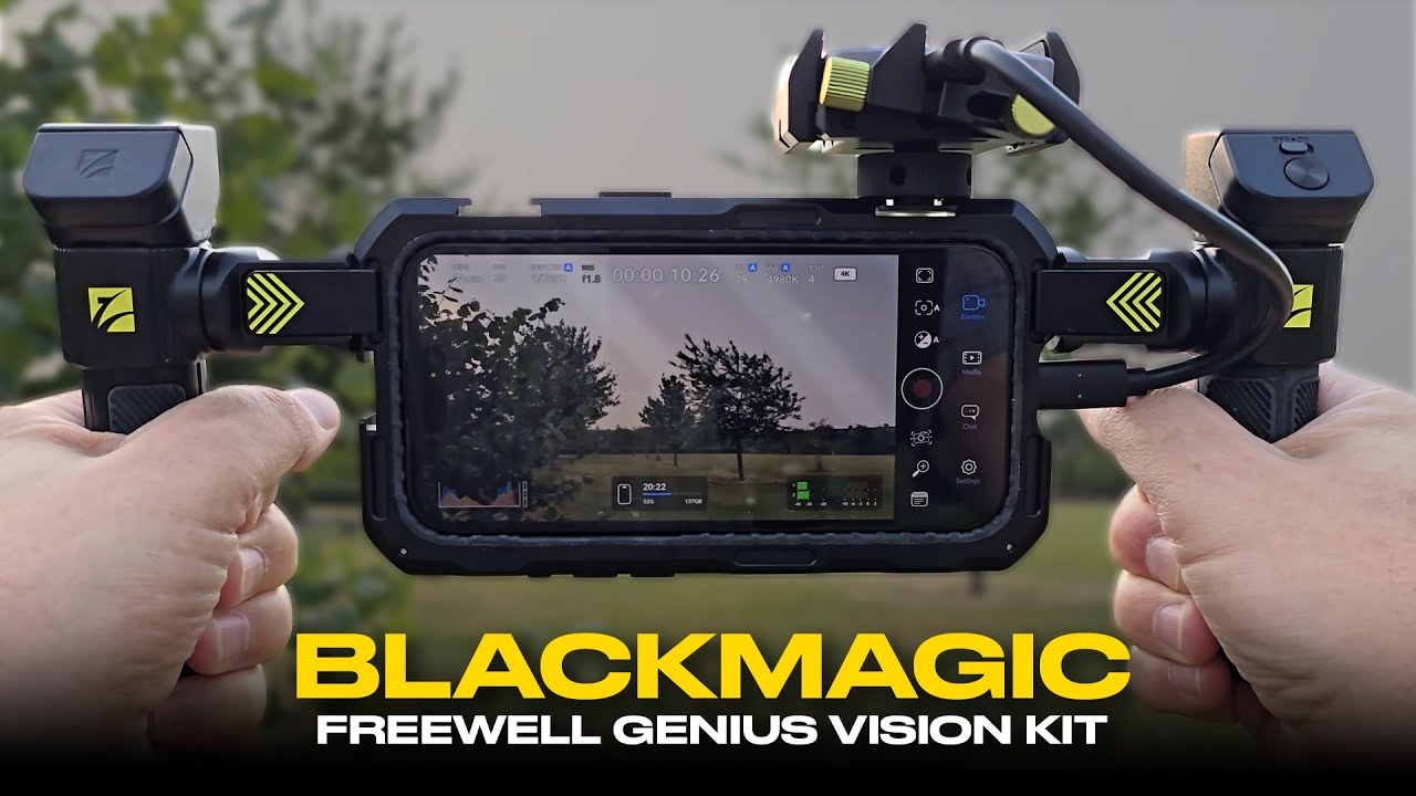 How to Create Cinematic Video Using a Smartphone, Blackmagic App and Freewell Genius Vision Kit