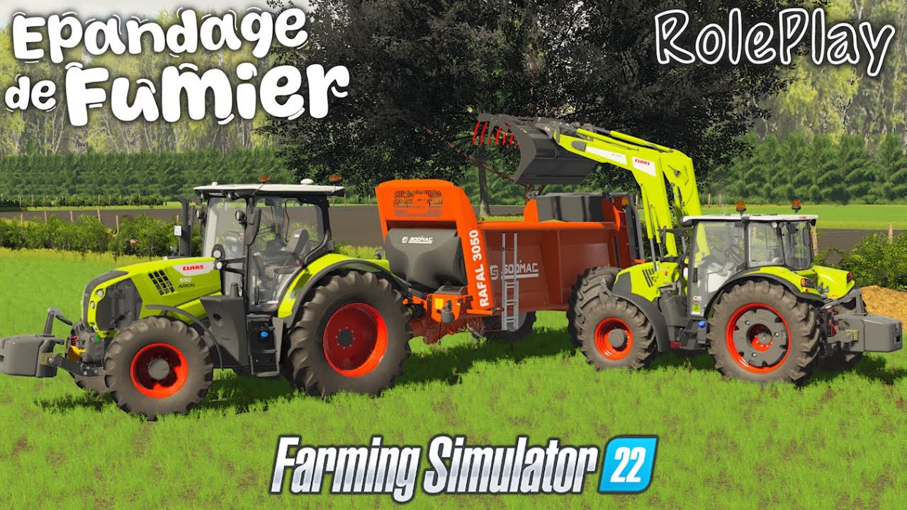 &Eacute;PANDAGE De FUMIER Dans Le JURA !😮| RolePlay | (Farming Simulator 22)