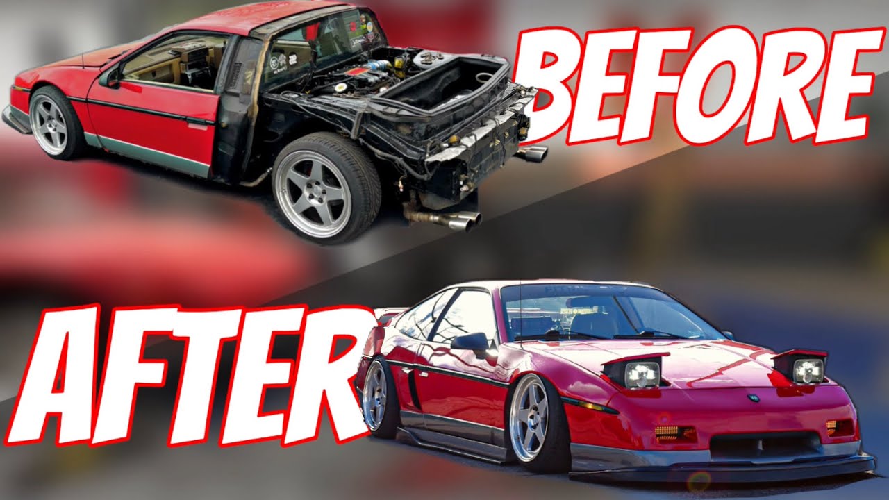 Rebuilding My Fiero and Making It Drivable!