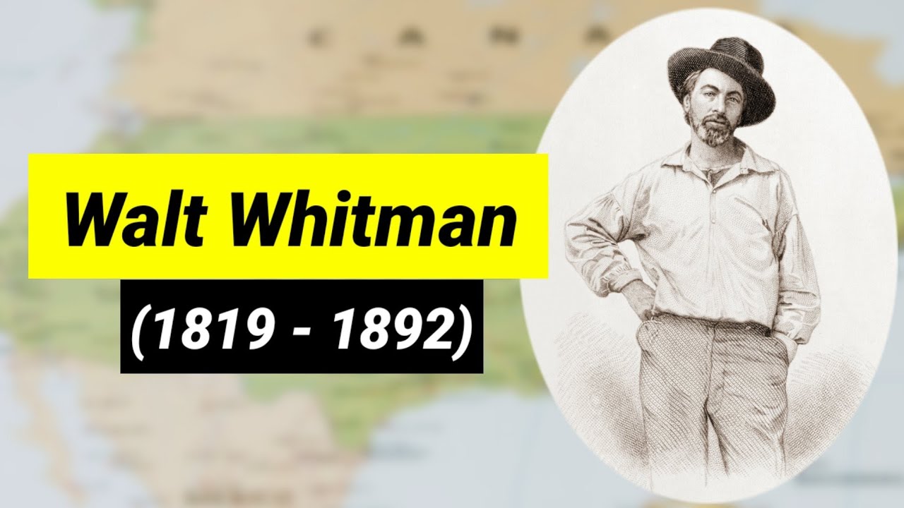 Walt Whitman biography in hindi #literature #english