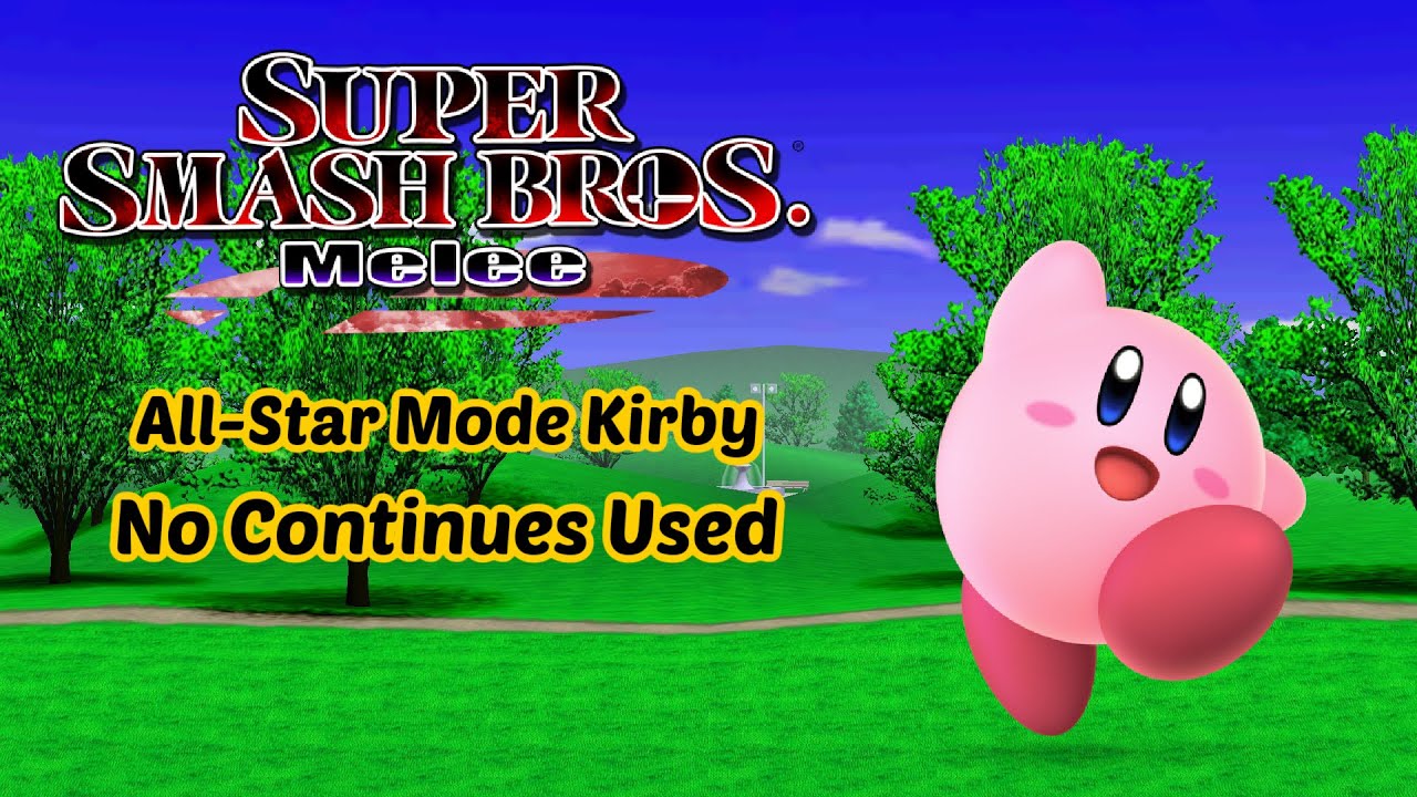 Super Smash Bros. Melee All-Star Mode on Normal with Kirby (No Continues Clear)