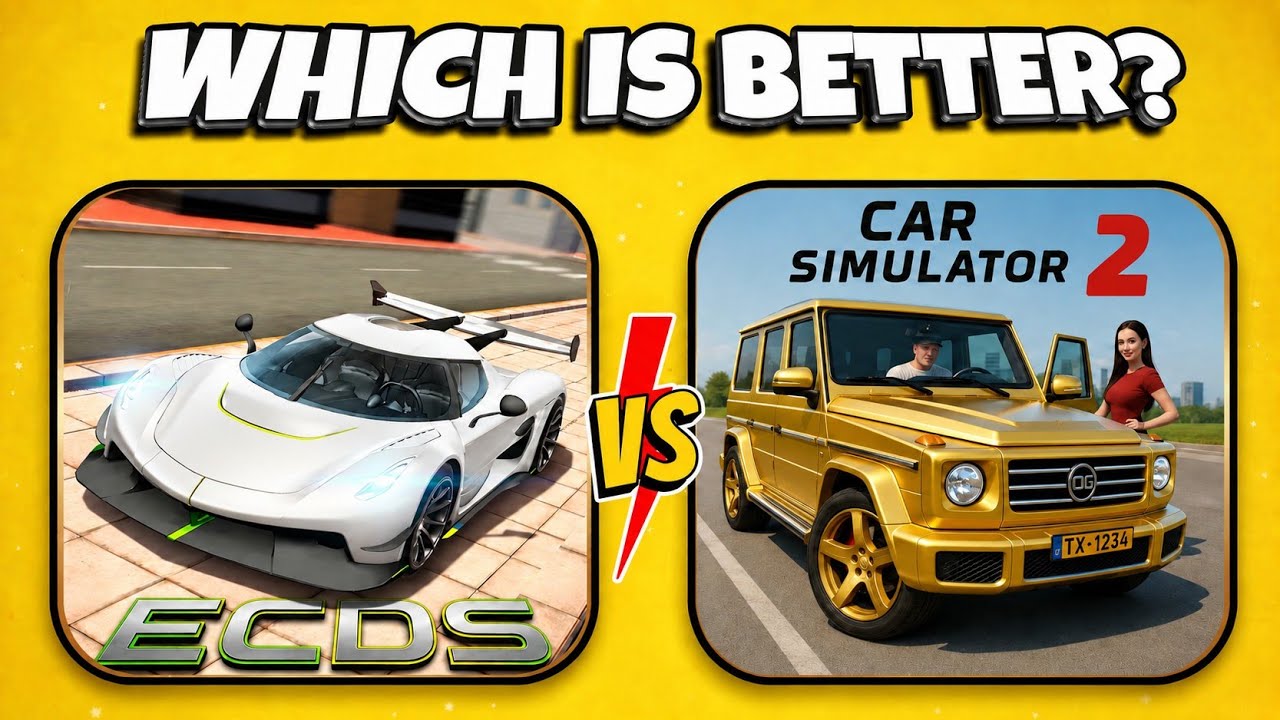 Extreme Car Driving Simulator VS Car Simulator 2 😱| Which is Better? 🤔