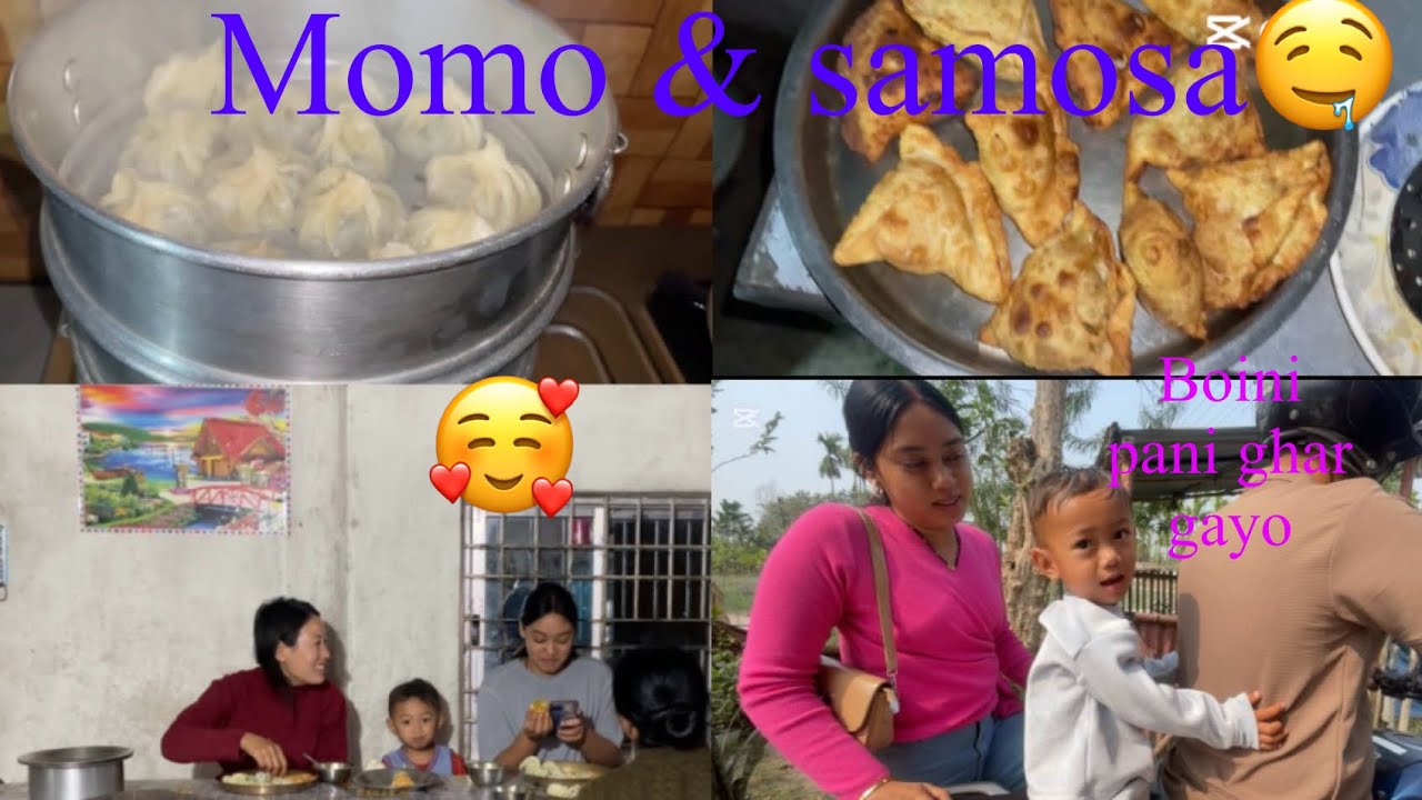 MOMO khadai Aaja 🍴   Boini pani ghar gayo❤️||