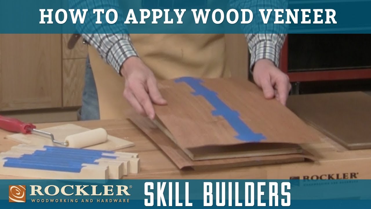 Как наносить шпон | Rockler Skill Builders