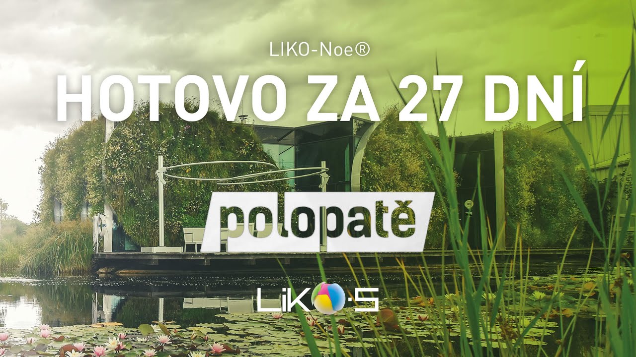 Živá administrativní stavba LIKO-Noe v pořadu ČT 