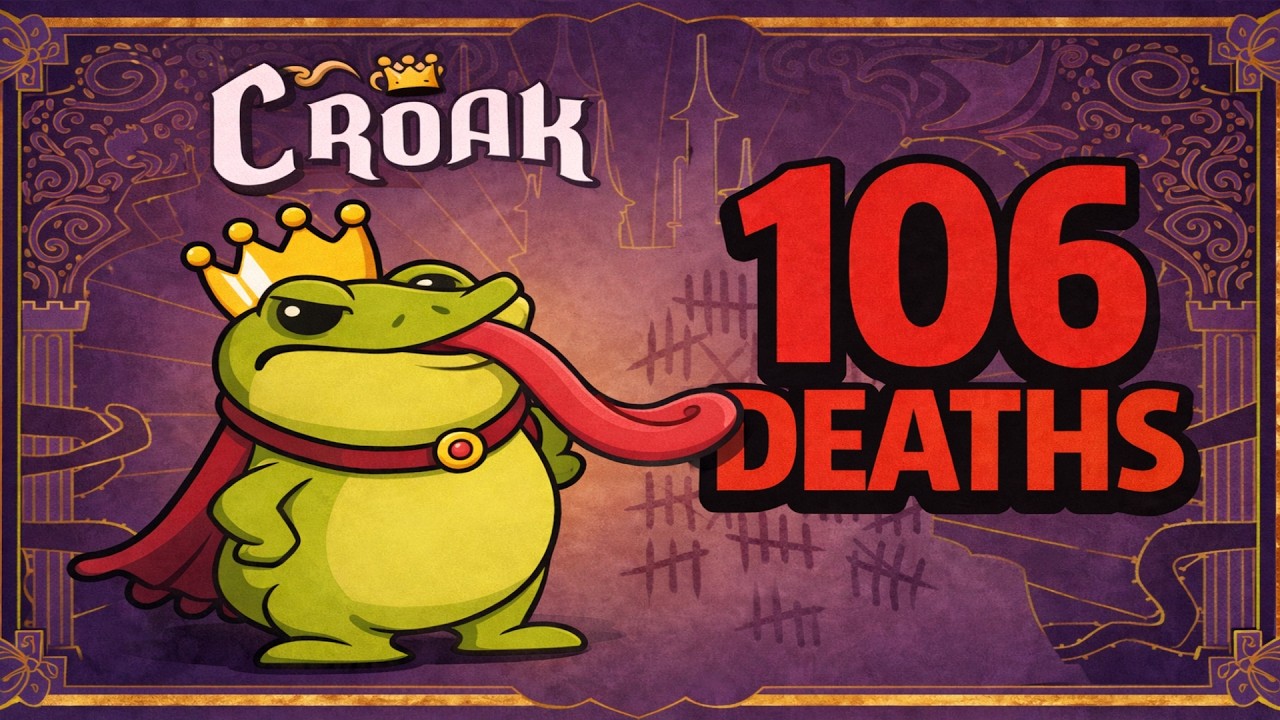 We Died 106 Times Escaping This Frog Game… | CROAKED Demo