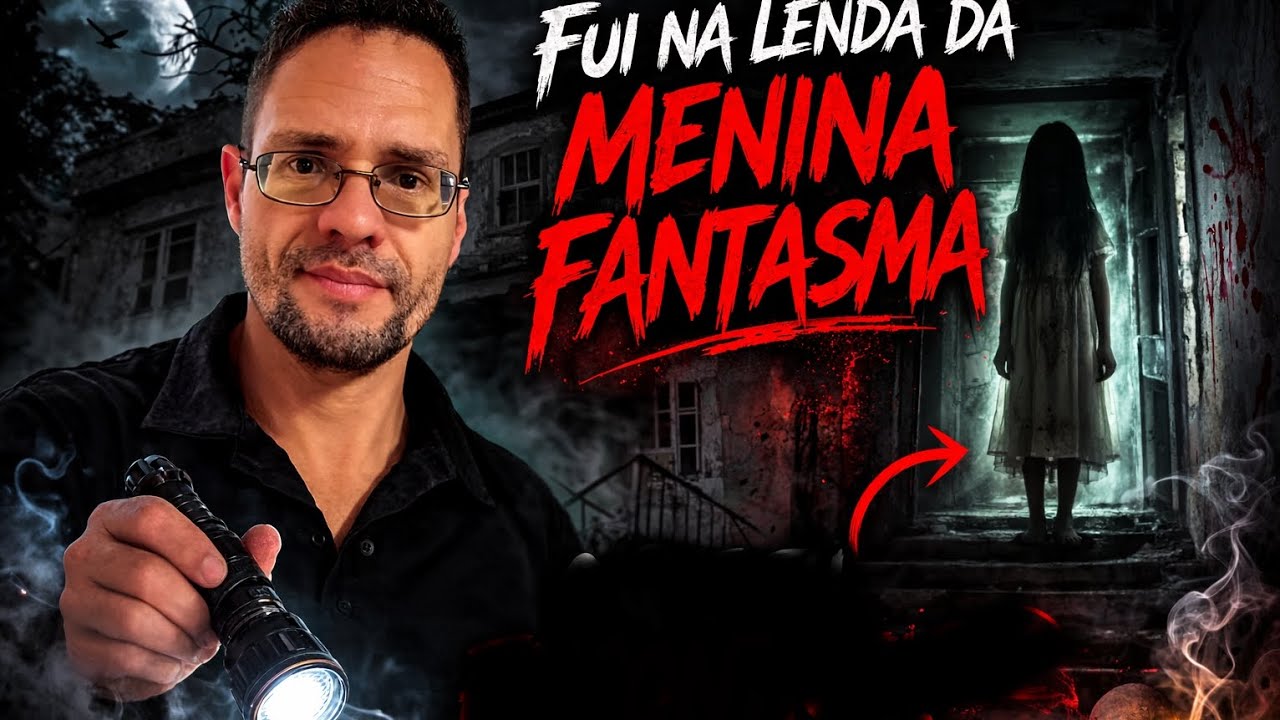 FUI NA LENDA DA MENINA FANTASMA 👻