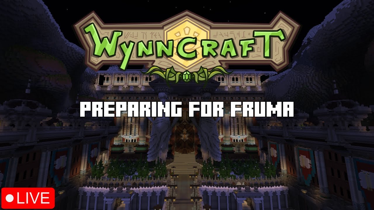 🔴 Continuing My First Wynncraft Playthrough - Preparing for Fruma