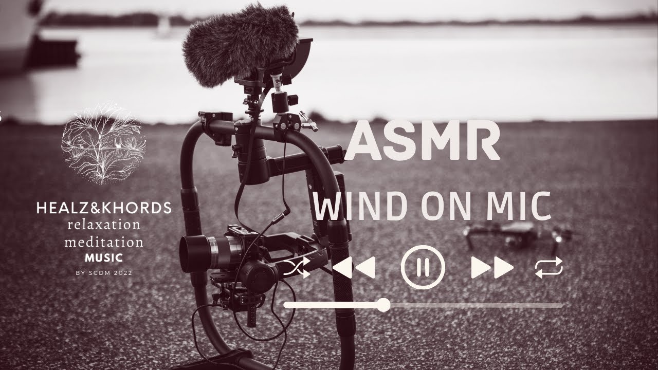 Wind On Video Camera Mic | ASMR | 1 Hour | No Talking