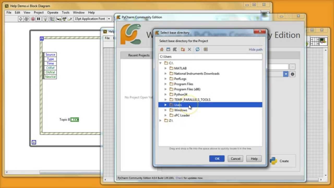 LV03 (german) - Hilfe für LabVIEW Programm erstellen mit Sphinx